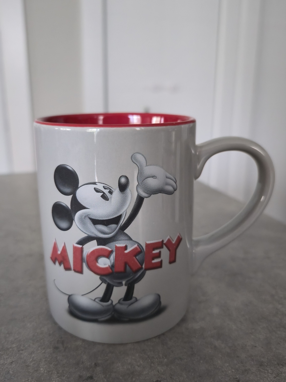 Disney Mickey Ceramic Mug - Pink Interior
